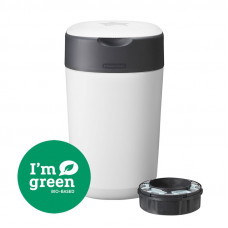 Contenedor de pañales blanco Twist&Click Tommee Tippee Sangenic